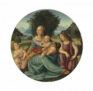 TOMMASO 1400-1500,The Madonna and Child with the Young St. John the ,Christie's GB 2014-01-29