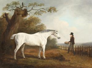 TOMSON Clifton 1775-1828,A Grey Horse with a Groom in a Landscape,John Nicholson GB 2020-09-25