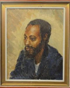 TONDREAU Paul 1886-1977,Portrait d'Almadi Baba Le Camerounais,1968,Millon & Associés FR 2018-09-19