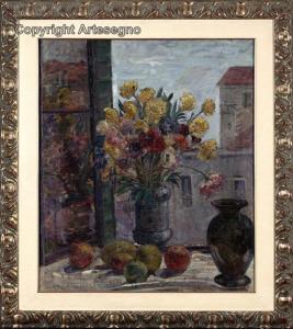 TONELLO ARMANDO 1897-2000,Fiori e frutta,1939,ArteSegno IT 2022-07-08