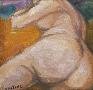 TONG TEW NAI 1936-2013,NUDE,2001,Henry Butcher MY 2014-04-13