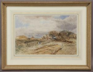 TONGE Robert 1823-1856,Untitled (Landscape),1851,Dallas Auction US 2015-09-16