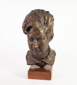 TONKISS Samuel 1909-1992,BUST Possibly a self portrait,1967,Capes Dunn GB 2022-01-25