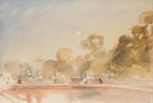 TONKS Henry 1862-1937,Kensington Gardens, London,Woolley & Wallis GB 2022-12-14