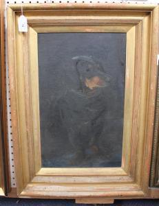 TOOBY Charles Richard 1863-1918,Study of Fritz the Dachshund,Tooveys Auction GB 2017-07-12