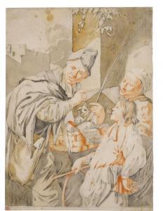 TOORENVLIET ABRAHAM 1682-1735,A TOY SELLER,Sotheby's GB 2012-07-04