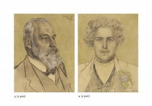 TOOROP Jan 1858-1928,A portrait of Frits Meijer,Christie's GB 2013-05-29