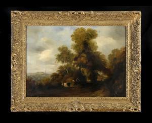 TOOTAL James Batty 1800-1800,LANDSCAPE WITH COWS AND A FARM,Stair Galleries US 2007-09-15