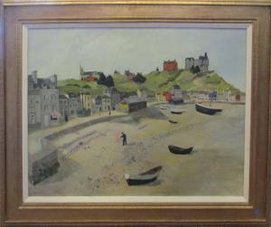 TOOTH Ann 1900-1900,Beach near Tréboul- Brittany,1951,Lots Road Auctions GB 2018-05-20