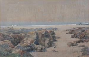 TOOVEY Edwin 1826-1906,Beach scene,1876,Gilding's GB 2022-07-05