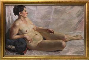 TOPORKOV Dimitri Alexandrovich 1885-1937,Nude Study,Lots Road Auctions GB 2023-09-10