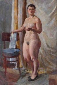TOPORKOV Dimitri Alexandrovich 1885-1937,Toilette du matin,Millon & Associés FR 2021-01-21