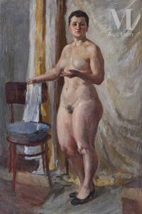TOPORKOV Dimitri Alexandrovich 1885-1937,Toilette du matin Dimitry TOPORKOV (1885,Millon & Associés 2022-02-15