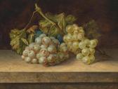 TOPPFER Adele 1827-1910,Still Life with Grapes,1893,Palais Dorotheum AT 2012-06-05