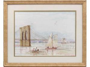 TORDOFF FRED 1900-1900,SAILING UNDER THE BROOKLYN BRIDGE,William J. Jenack US 2018-11-18