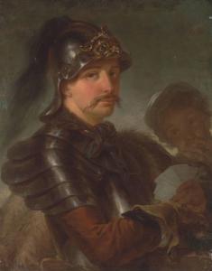 TORELLI Stefano 1712-1784,PORTRAIT OF A MAN, HALF-LENGTH, IN ARMOUR, WEARING,Christie's 2013-07-03