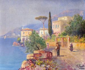 TORETTI P. 1900-1900,Nápolyi részlet,c.1900,Nagyhazi galeria HU 2022-10-06