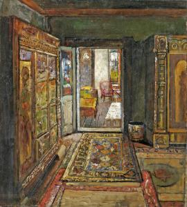 TORNAI Gyula, Jules 1861-1928,Oriental interior,Nagyhazi galeria HU 2023-12-12