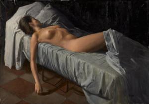 TORRENS Bernardo 1957,Desnudo femenino,1982,Sotheby's GB 2023-10-03