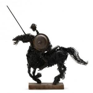 TORRES,Sculpture of Don Quixote,1967,Leland Little US 2022-02-24