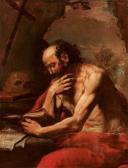 TORRI Flaminio 1621-1661,San Girolamo in adorazione del crocifisso,Finarte IT 2009-02-25