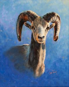 TOSCHIK Larry 1925-2012,Desert Bighorn,Hindman US 2021-11-05