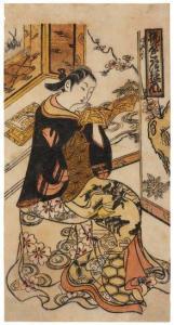 TOSHINOBU Okumura 1717-1750,Ageya Kotatsu Yu Jo Fu,Pierre Bergé & Associés FR 2010-09-16