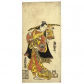 TOSHINOBU Okumura 1717-1750,SANJO KANTARO II IN AN UNIDENTIFIED ONNAGATA ROLE,Sotheby's 2006-11-09
