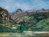 TOSI Arturo 1871-1956,Paesaggio di montagna,1934,Wannenes Art Auctions IT 2012-12-13