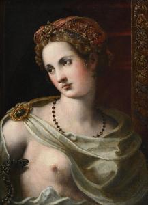 TOSINI DI RIDOLFO GHIRLANDAIO Michele 1503-1577,La mort de Cléopâtre,Piguet CH 2023-09-20