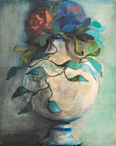 TOSINI RENATO 1926-2018,Vaso con fiori,1981,Trionfante IT 2023-02-25