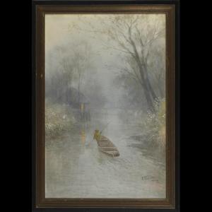 TOSUKE T,BOATMAN ON A MISTY STREAM,Waddington's CA 2009-10-05