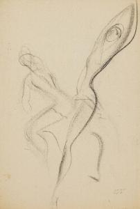 TOTH JANOS 1899-1997,Eight studies of dancers and acrobats in motion,Rosebery's GB 2020-10-17