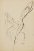 TOTH Jean 1899-1972,Eight studies of dancers and acrobats in motion,Rosebery's GB 2020-07-15
