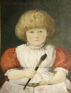 TOTHILL MARY D. 1880-1885,Olive - a portrait,1880,Bonhams GB 2014-08-24