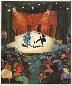 TOTI Toti Lewis, dit 1949,Chinook Theatre,Lando Art Auction CA 2023-05-07