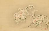 totsugen tanaka 1767-1823,Wagtail and Nandina in Snow,Bonhams GB 2009-03-19