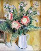 TOULMAN Moussia 1903-1997,Flower Vase,1935,Tiroche IL 2010-02-06