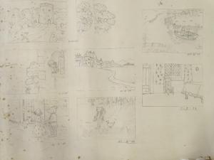 TOURTEL Mary 1874-1948,4 sheets of pencil cartoon drawings,1922,Burstow and Hewett GB 2018-10-18