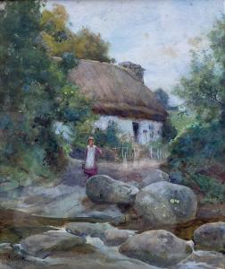TOWERS Samuel 1862-1943,Young Lady Fetching Water,David Duggleby Limited GB 2024-01-18