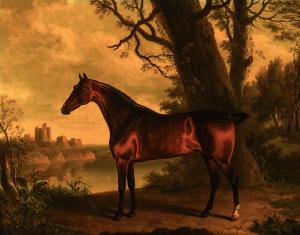 TOWNE Charles,A standing mare, a landscape beyond,1816,Bellmans Fine Art Auctioneers 2023-10-10