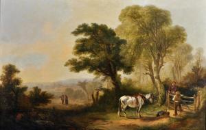 TOWNE Charles 1781-1854,An Extensive Landscape,1837,John Nicholson GB 2017-02-01