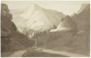 TOWNE Francis 1739-1816,The source of the Rhine with Mount Splügen,Christie's GB 2021-04-15