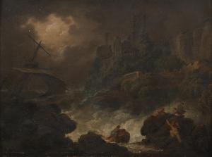 TOWNLEY Charles 1746-1800,A shipwreck with figures on the shore,Bonhams GB 2022-09-14