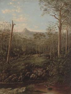 Townley William H,The Peak Mountain, near Ipswich, Queensland,19th century,Christie's 2007-05-03