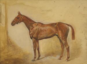 TOWNSEND Arthur Louis 1880-1912,The Racehorse 'Skipjack',Dreweatt-Neate GB 2007-04-27