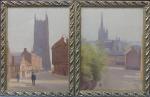 TOWNSEND Ernest 1880-1944,Street scenes of Derby,Lacy Scott & Knight GB 2024-03-15
