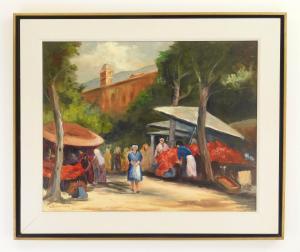 TOWNSEND Lee 1895-1965,At the Market,Rachel Davis US 2025-03-22
