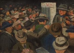 TOWNSEND Lee 1895-1965,THE BOOKIES,Sotheby's GB 2020-09-09