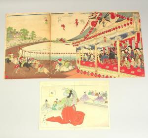 Toyoharu CHIKANOBU Yoshu 1838-1912,ACE COURSE IN UENO; TOKYO & PICTURE ,19th century,John Nicholson 2024-04-09